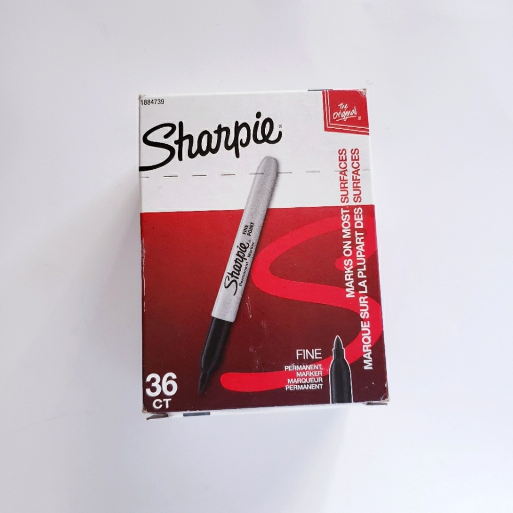 Sharpie Fine Point Permanent Black Marker